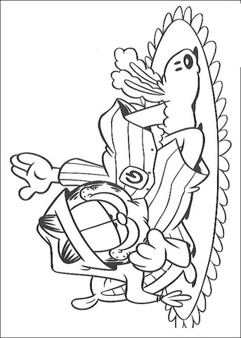 Time To Sleep  Coloring Page